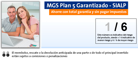 MGS Plan 5 Garantizado - SIALP